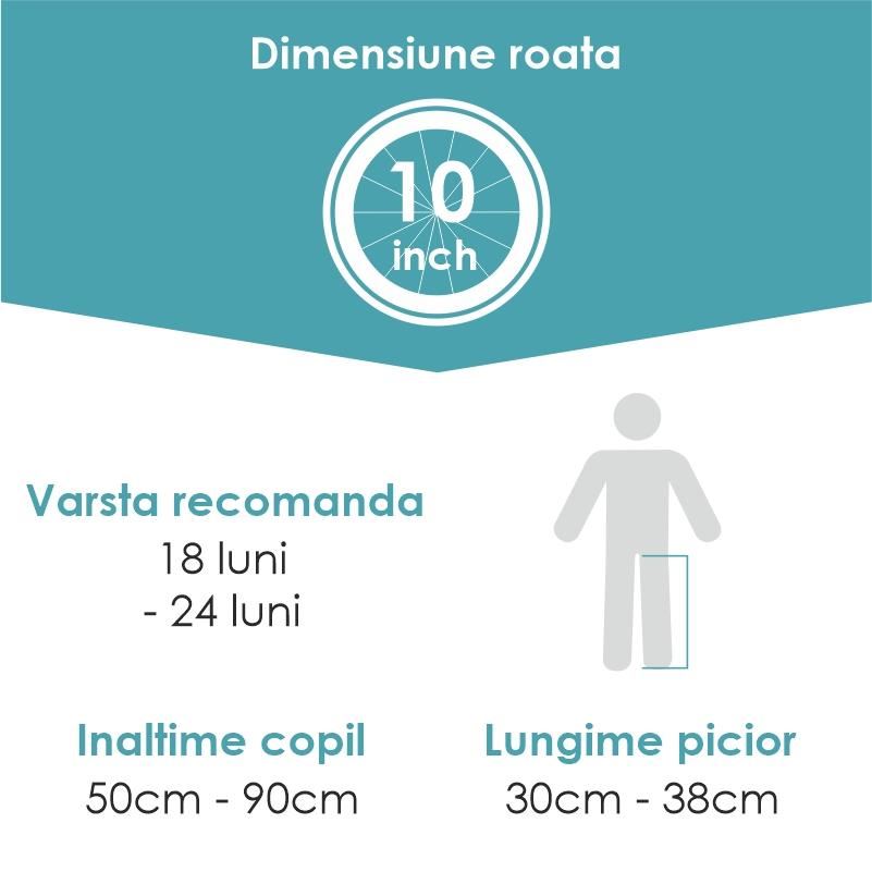 QPlay Balance bike Qplay Impact Negru - imaginea 5