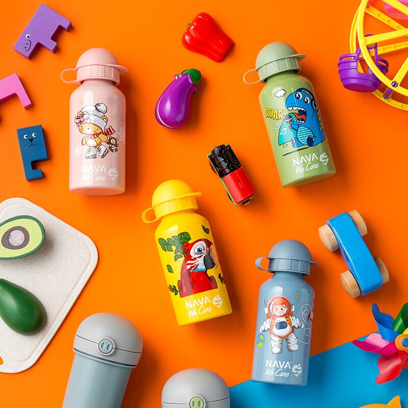 Sticla termoizolanta Nava We care 400ml roz