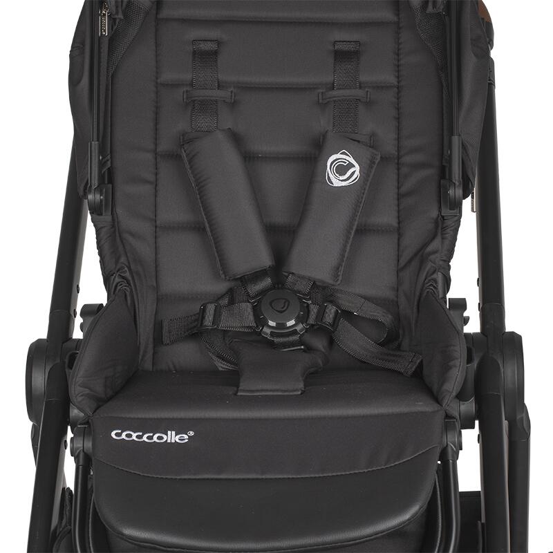 Coccolle Carucior modular 2in1 Coccolle Aspen Jet Black - imaginea 12