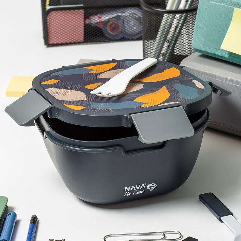 Caserola Nava WE CARE 1700 ml gri