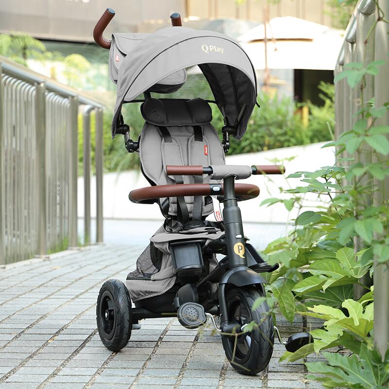 QPlay Tricicleta pliabila Qplay Rito Deluxe Gri - imaginea 11