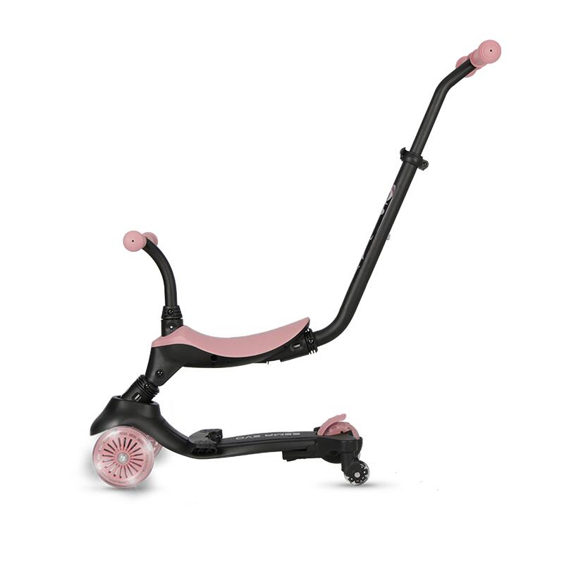QPlay Trotineta multifunctionala 5in1 Qplay Sema EVO Roz - imaginea 14