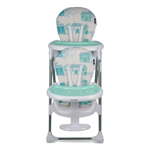 Scaun de luat masa Coccolle Fino Pastel Turquoise