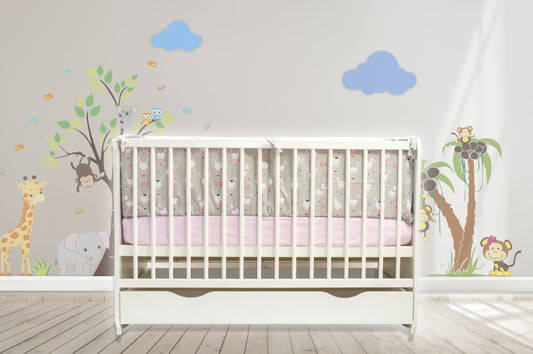 Lenjerie MyKids Dancing Bunny 4+1 Piese 120x60