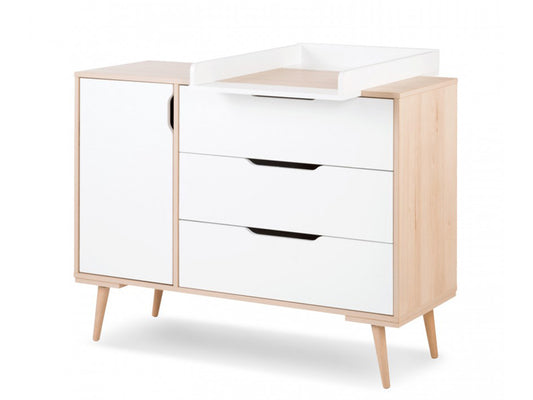 Blat pentru comoda de infasat Alb