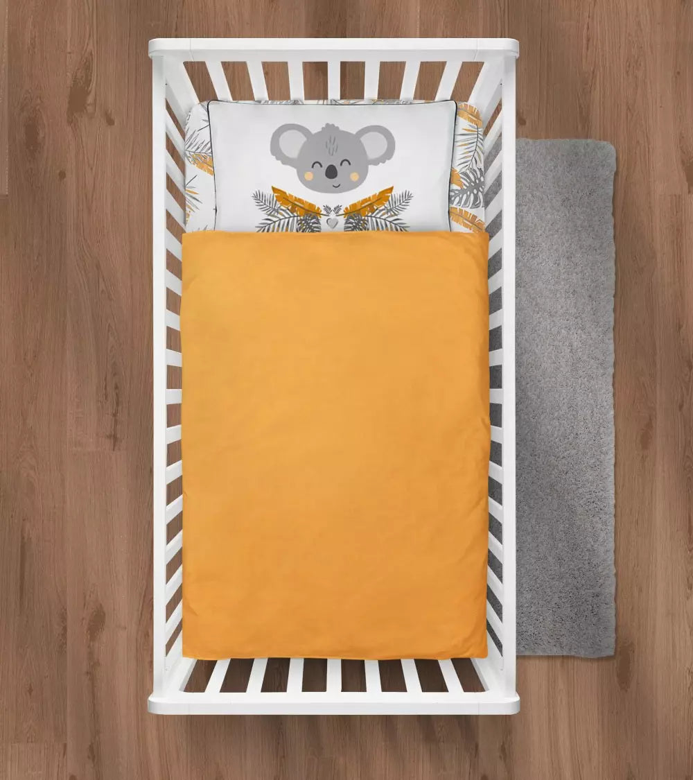 Lenjerie pat 2 Piese KLUPS Nature&Love Tropics N003-C4