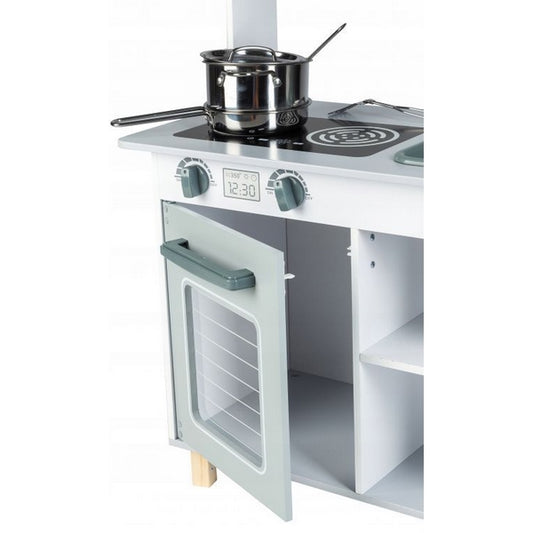 Bucatarie Ecotoys 7256A + set accesorii - gri