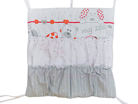 Buzunar Patut MyKids My Zoo Rosu