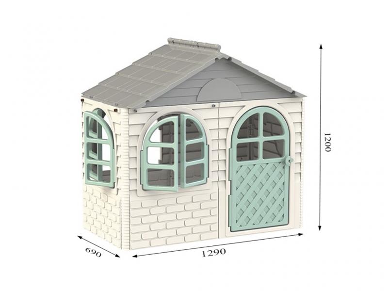 Casuta de joaca MyKids 02550/15 Gray/White - Small