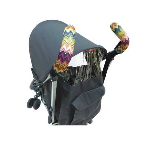Set Protectii Neopren pentru Manere Carucior Gri Saro Baby