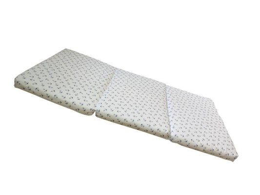 Saltea Pliabila Spuma Poliuretanica 120x60x5 cm - Ancora Alb