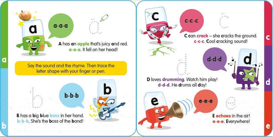 Carticica Scriu si sterg Alphablocks - ABC