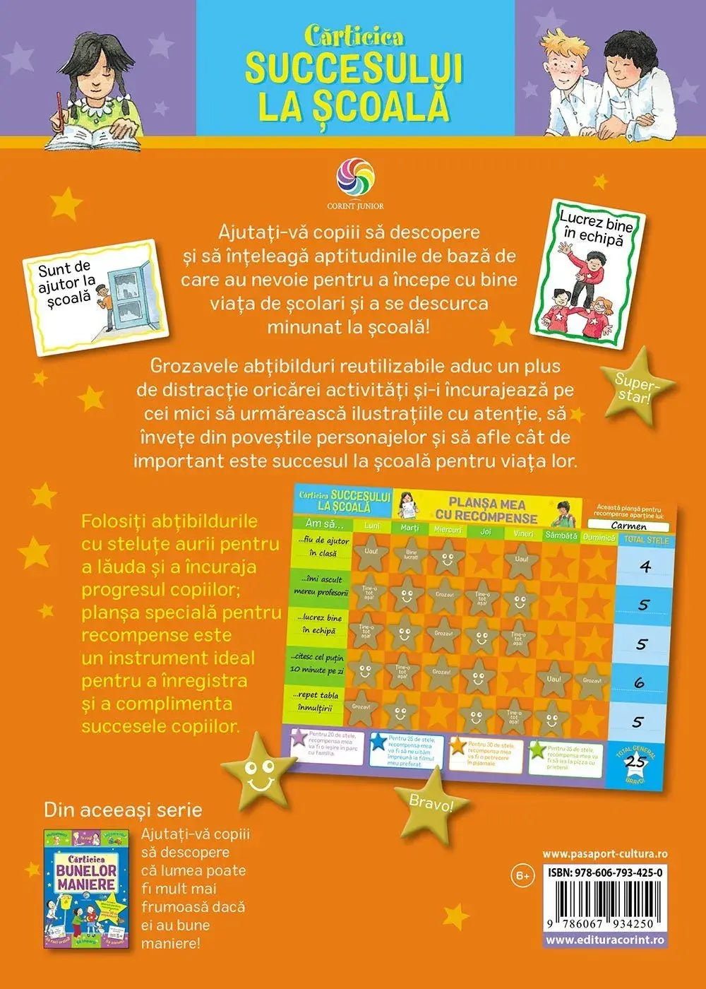 Carticica succesului la scoala