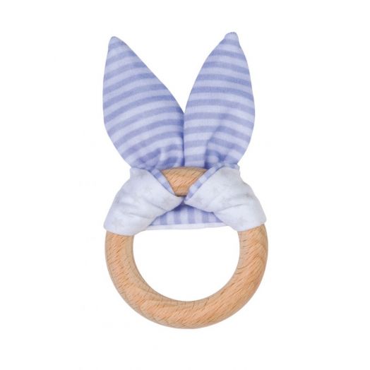 Jucarie Dentitie Nature Iepuras Blue Saro Baby