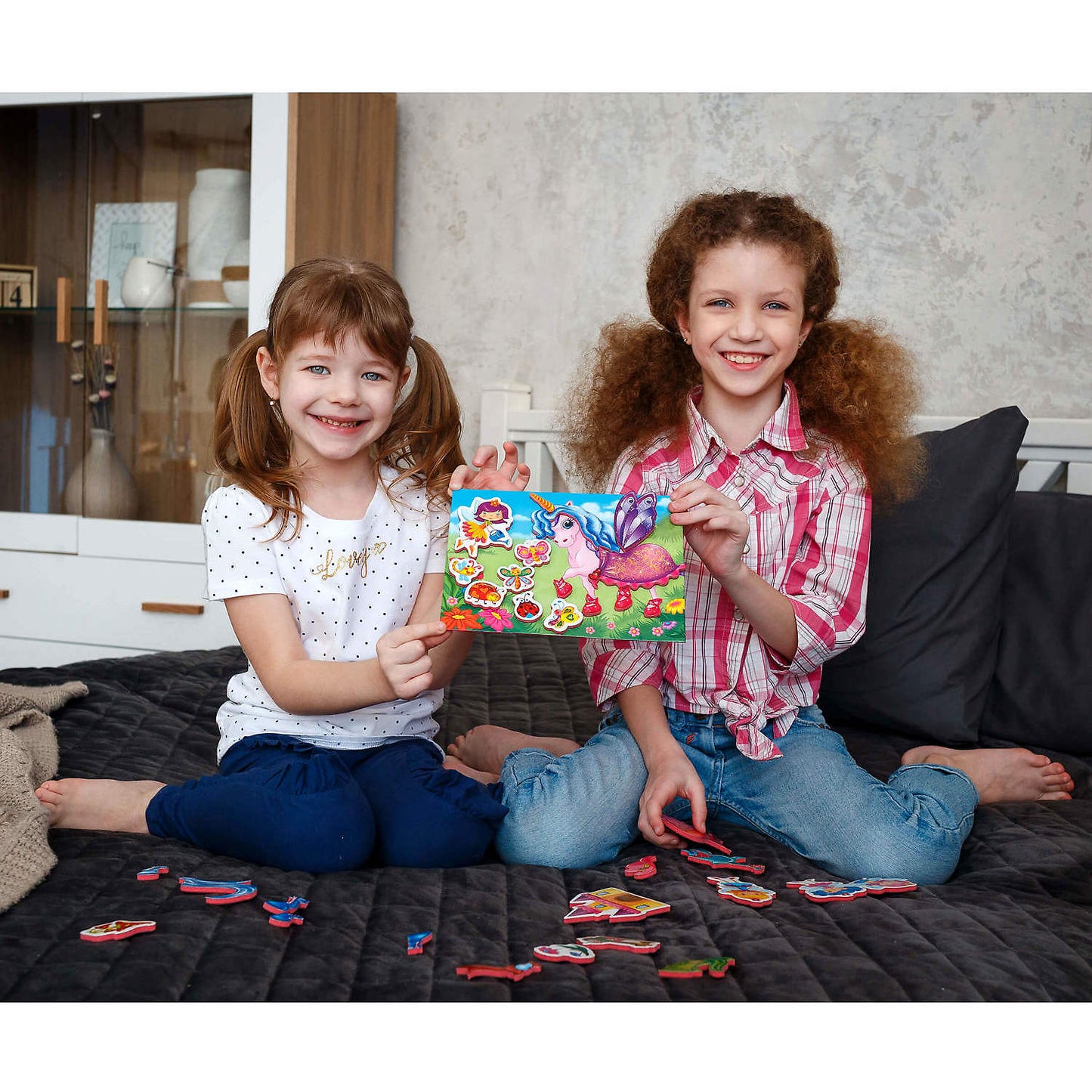 Joc Magnetic Zane si Unicorni Roter Kafer RK2070-08