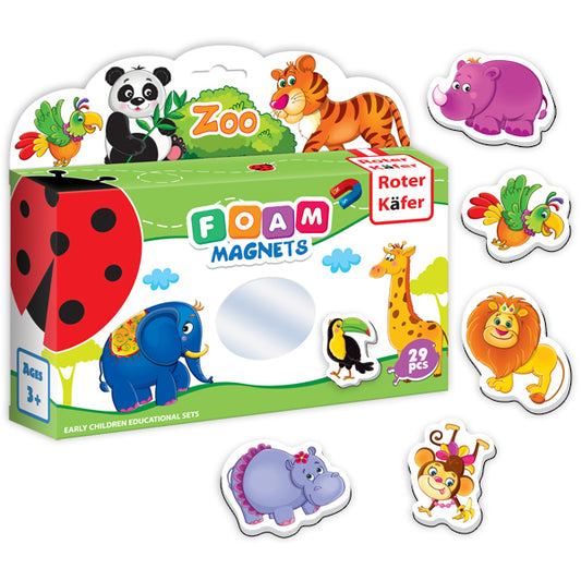 Joc educativ Lumea in Magneti - Gradina Zoologica Roter Kafer RK2101-02