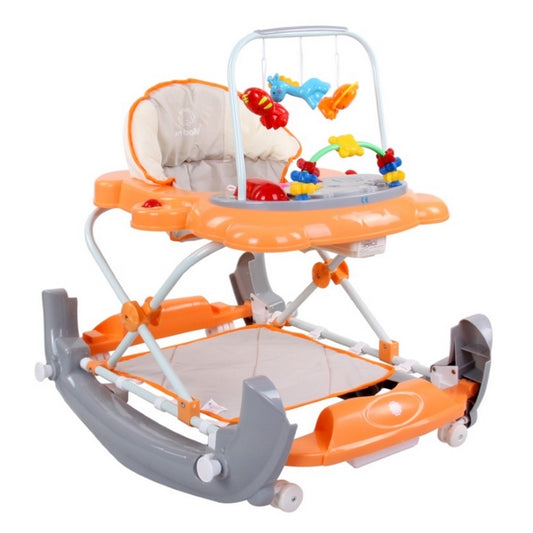Premergator Sun Baby Pisicuta 011 cu functie de balansoar - Orange Grey