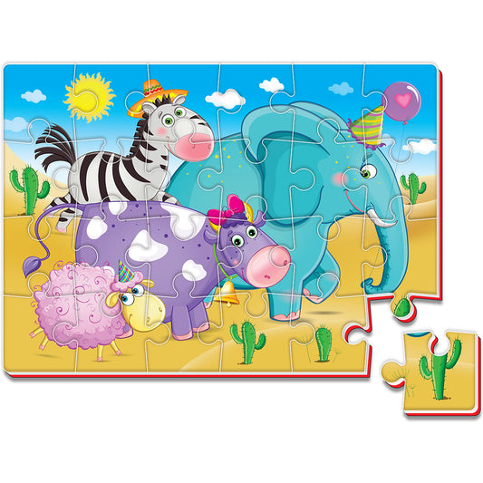 Puzzle Animals 24 piese Roter Kafer RK1201-02