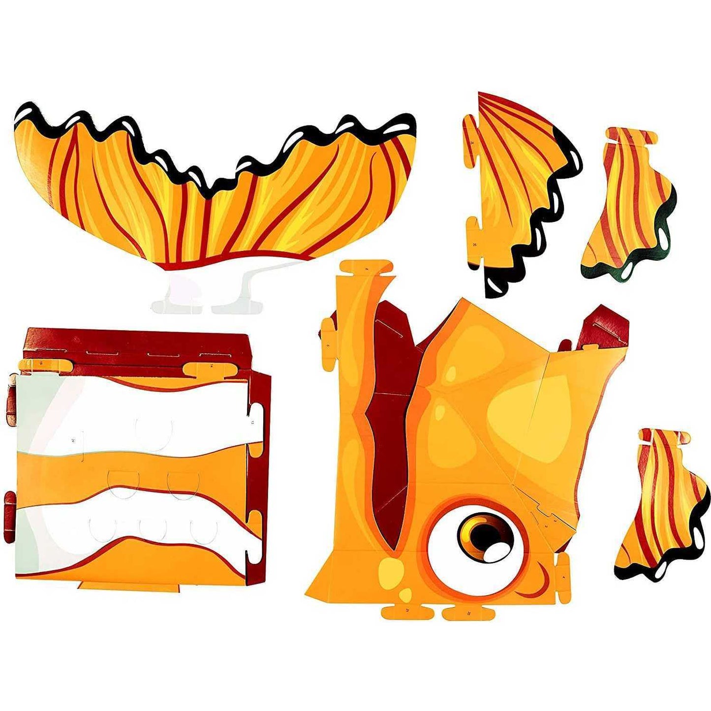 Masca 3D Peste Clovn Fiesta Crafts FCT-3054