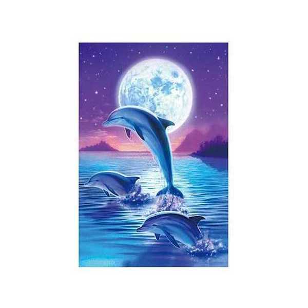 Set creativ cu diamante rotunde Diamond Painting Nature 15x10 cm Toi-Toys TT47160Z