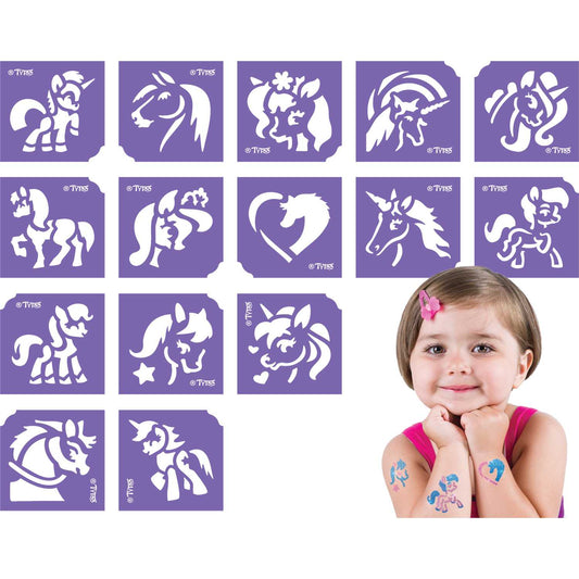 Set 15 sabloane pentru tatuaje temporare Tytoo KKCST4530033