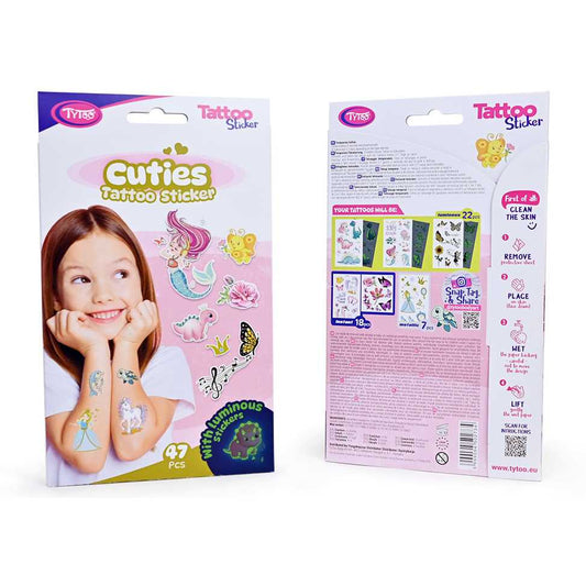 Set 47 tatuaje temporare tip autocolante Dragute Tytoo KOPXX1800015