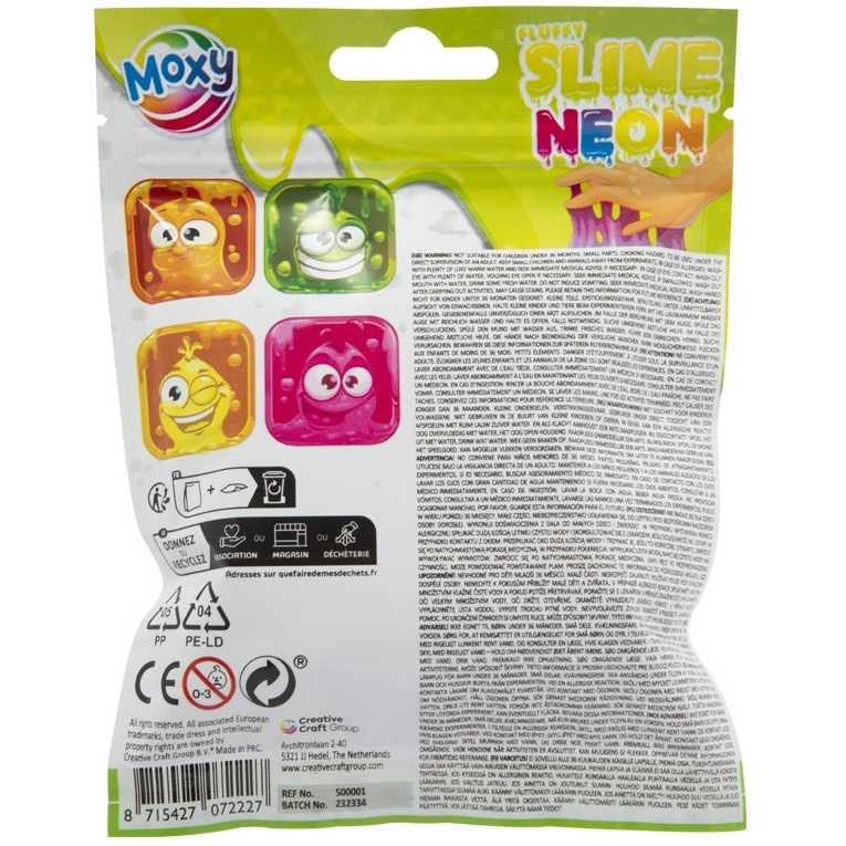Neon Fluffy Slime Moxy GR500001