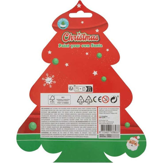 Set Creare Ornament Craciun Mos Craciun DIY - 8,5 cm Grafix GR800015