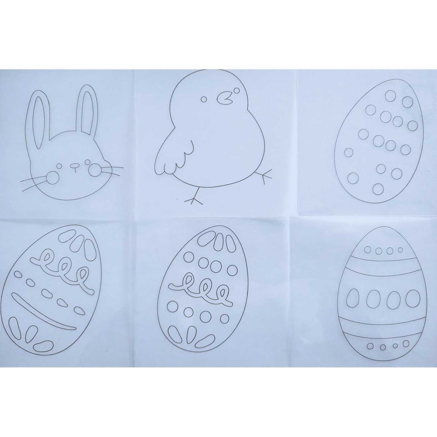 Set 6 Sabloane pentru Tubi Jelly Tuban TU18329