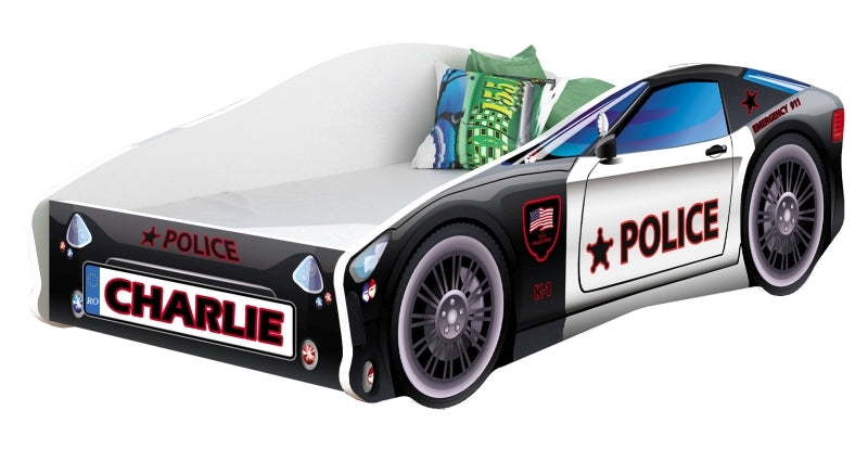Pat Tineret MyKids Race Car 03 Police-160x80