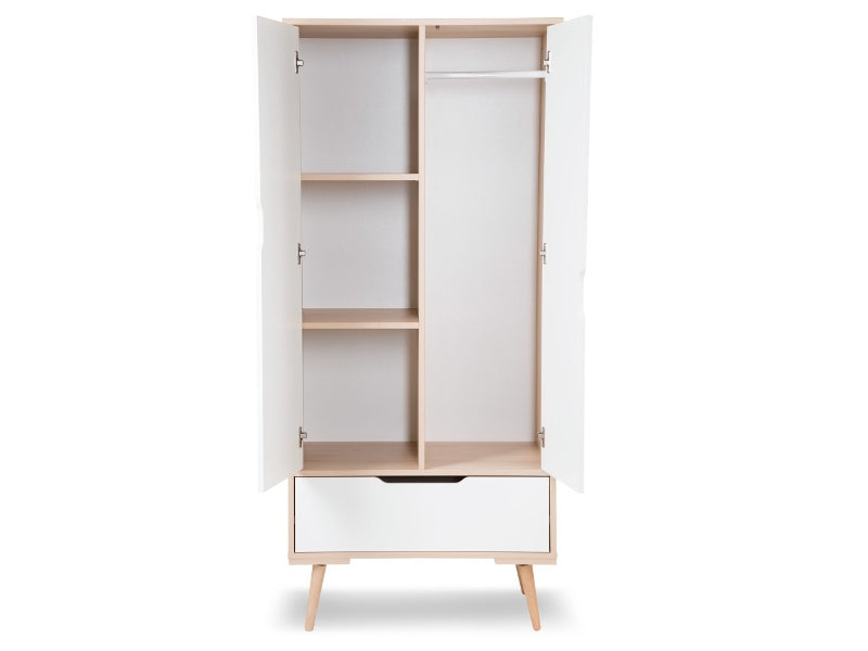 Dulap copii Klups SOFIE Natur-Alb