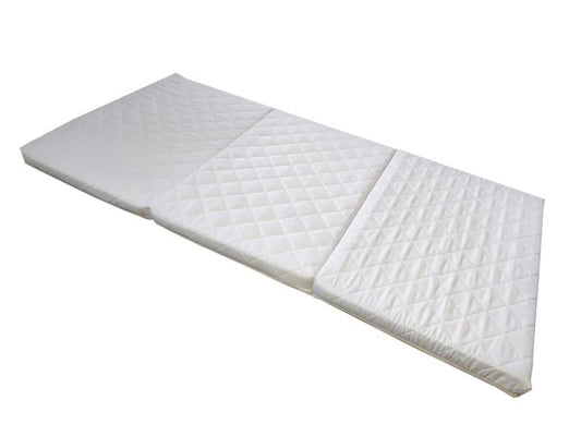 Saltea Pliabila Spuma-Cocos 120x60x5 cm - Husa Microfibra Matlasata