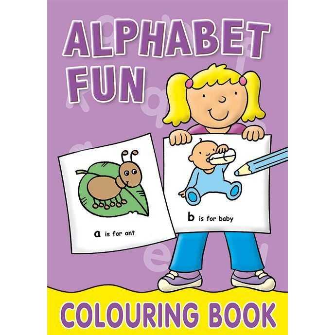 Carte de colorat Early Learning Alphabet Alligator AB2618OMCB12