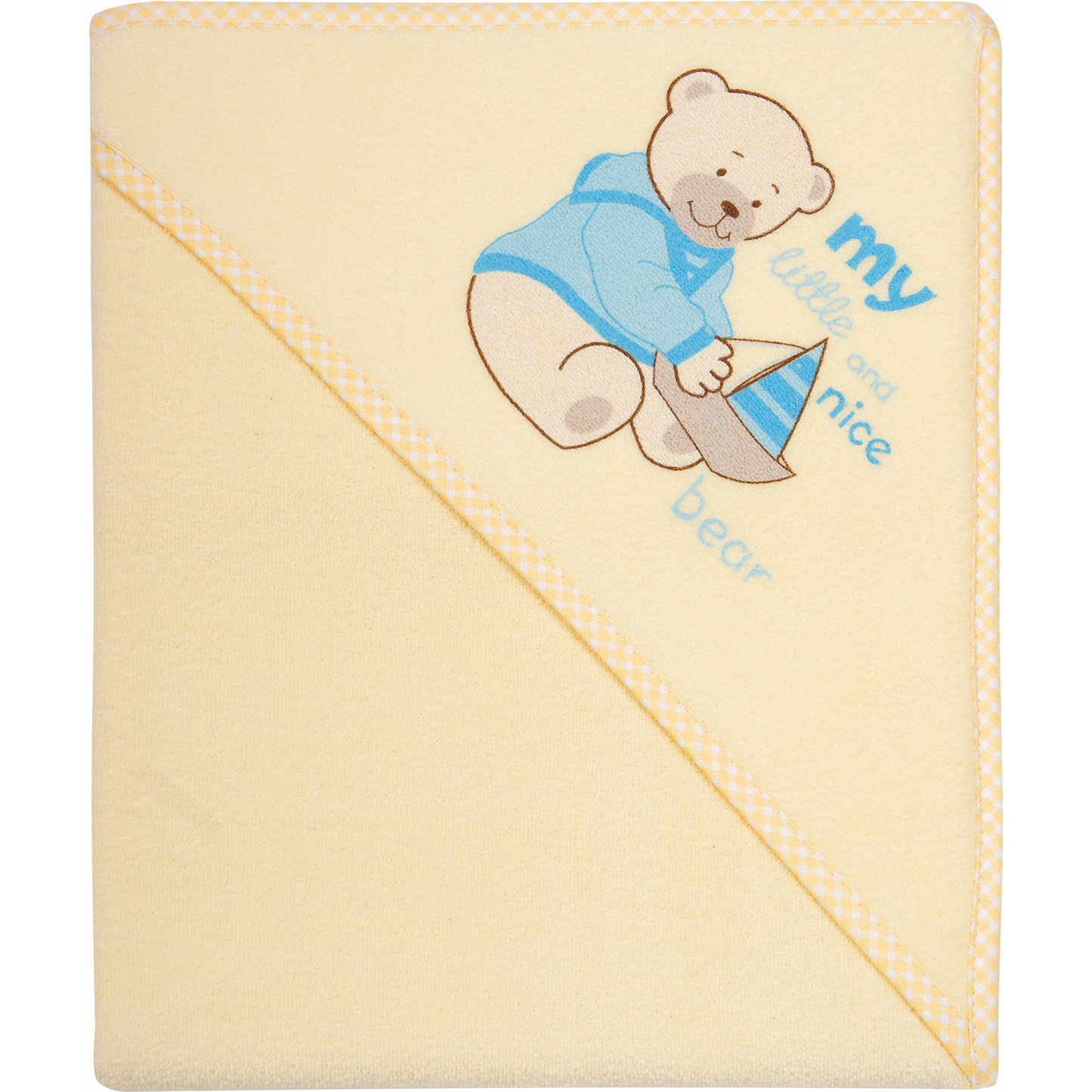 Prosop de baie cu gluga Terry 100 x 100 Womar Zaffiro AN-TR-100