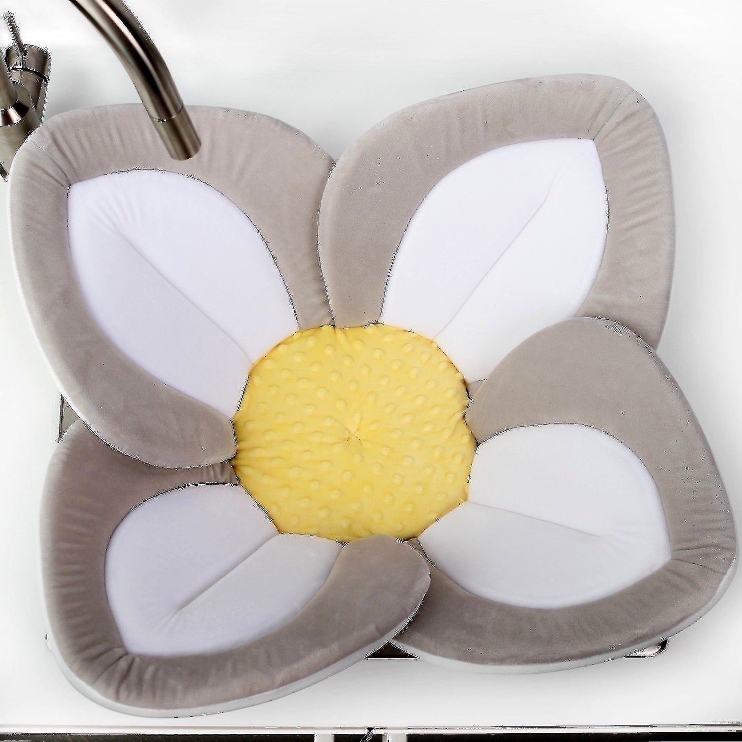 BloomingBath Cadita de plush si salteluta de joaca Lotus BloomingBath BB105L - imaginea 2