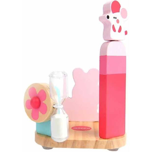 Suport pentru periuta de dinti cu clepsidra 3min Baby Tina Mideer MD1063