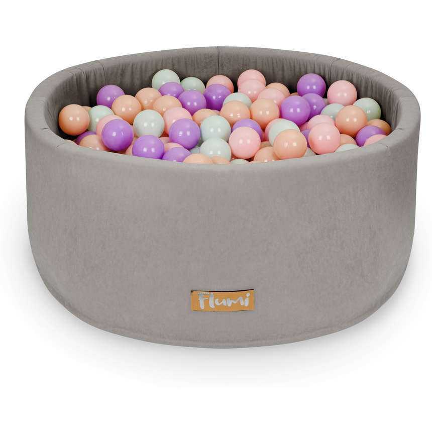 Set 200 Bile din Plastic Colorate, 7 cm Flumi FM3302911