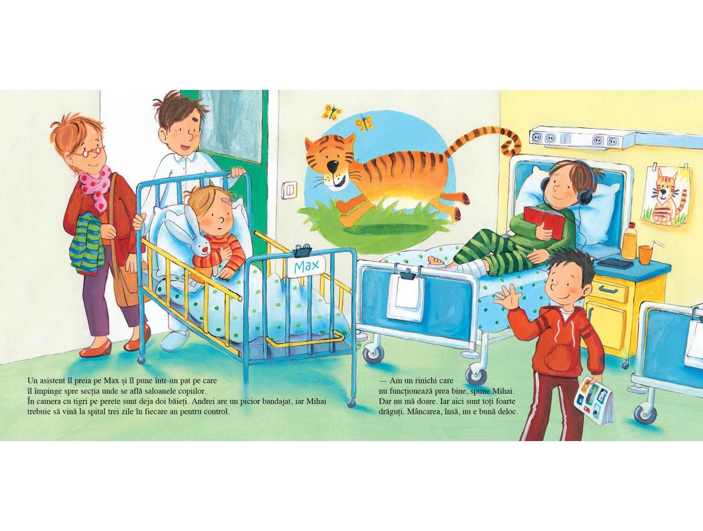 Soricelul cititor - Max merge la spital