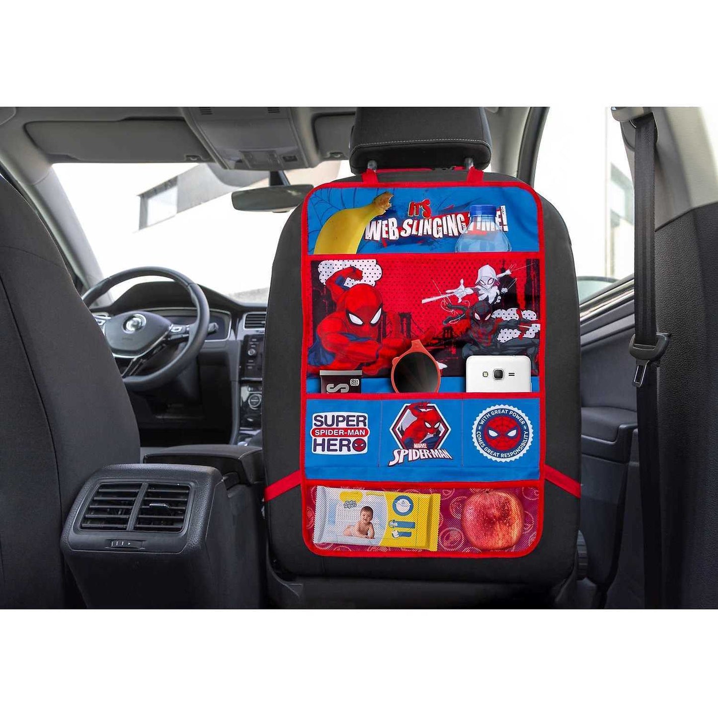 Organizator auto si carucior Spiderman Super Heroes Seven SV9537