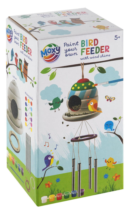 Set creativ - Casuta pasarilor cu clopotel de vant