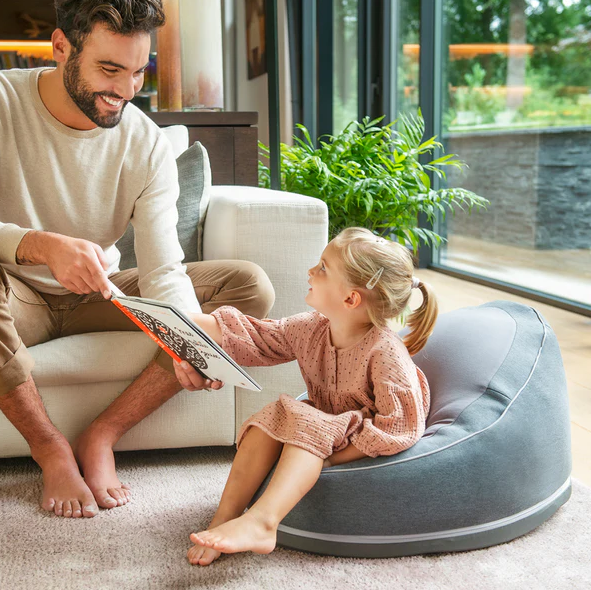 Doomoo Sezlong multifunctional Seat’n Swing Anthracite - imaginea 6