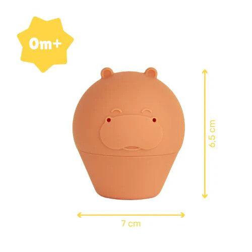 Badabulle - Set de 4 jucarii de baie stropitoare din silicon