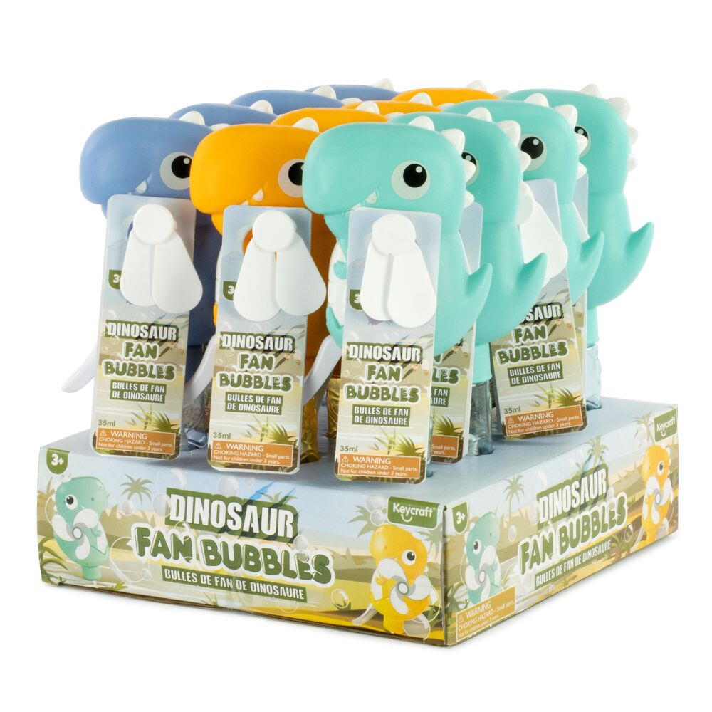 Baloane de sapun cu ventilator - Dino