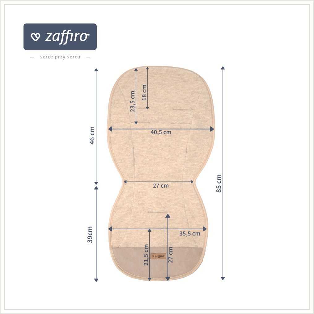 Womar Zaffiro Salteluta pentru carucior 85 cm Lana fiarta si Plasa AIR Womar Zaffiro 3Z-PWF-92 - imaginea 4