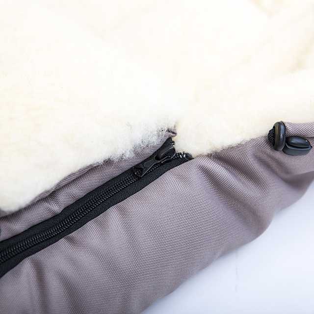 Womar Zaffiro Sac de iarna pentru carucior Classic N6 din lana oaie Womar Zaffiro 3-Z-SW-S6 - imaginea 4
