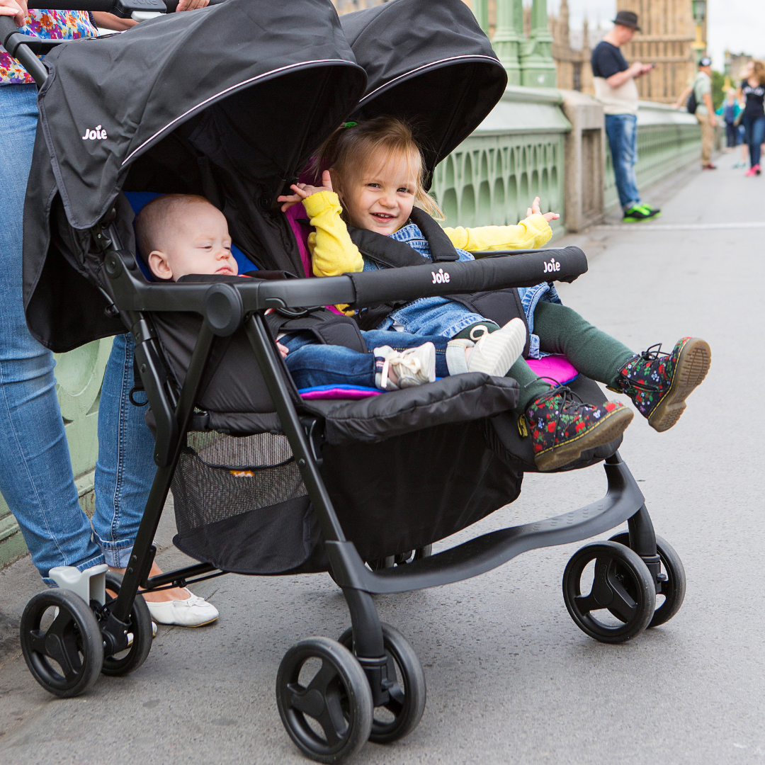 Joie Carucior de gemeni Aire Twin Pebble - imaginea 8