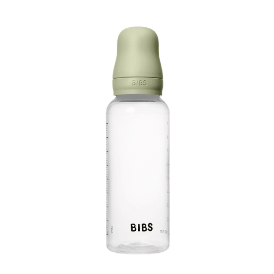 BIBS - Set complet biberon anticolici PP fara BPA, 270 ml, Latex, Sage