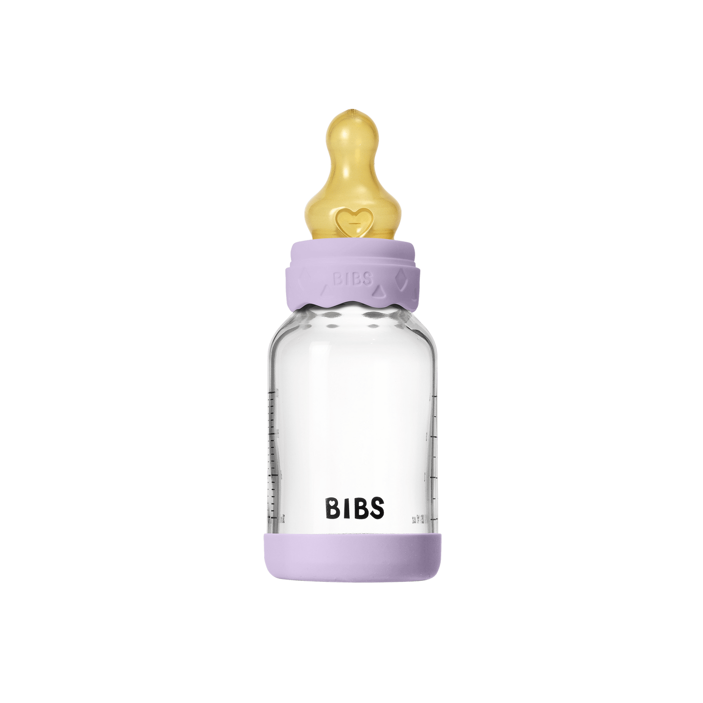 BIBS Set complet biberon Boheme din sticla anticolici cu tetina din latex, flux lent, 120 ml, Violet Sky - imaginea 6
