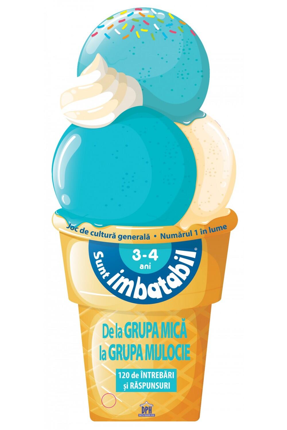 Sunt Imbatabil - Editie inghetata - 3 - 4 ani - pentru copiii care se pregatesc de Grupa Mijlocie