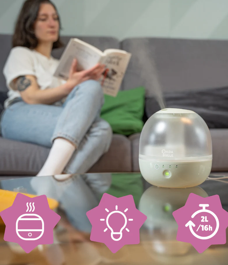 Badabulle Umidificator si lampa de Veghe Bubble - imaginea 12
